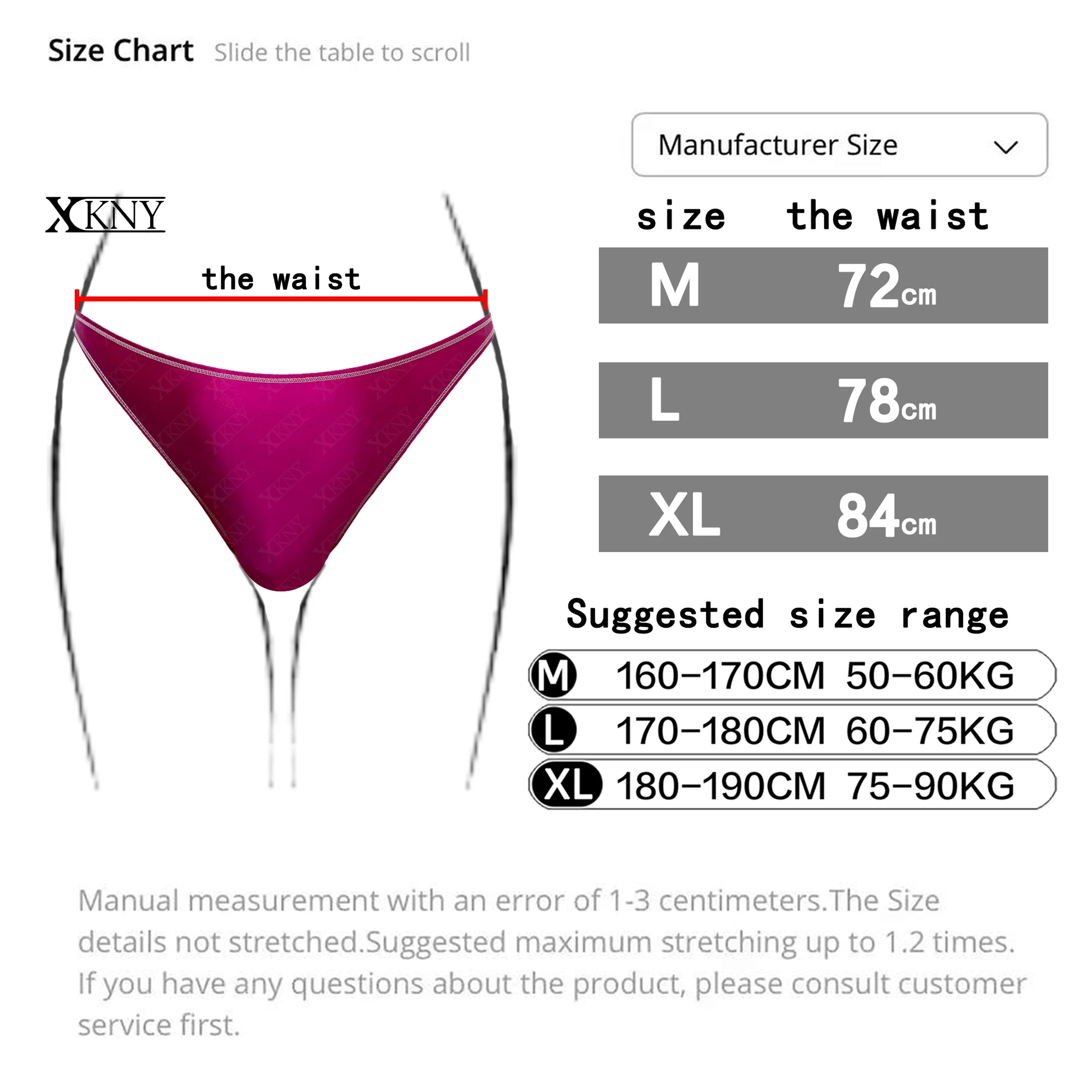 XCKNY larger waist men glossy underwear oil Contrasting edge breathable sports briefs Silk High elasticity briefs Mens bikini