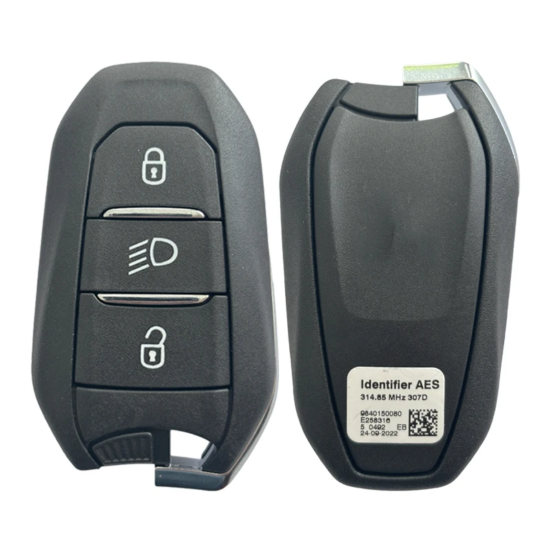 

TX0090351 For Peugeot 308 Smart Key 3 Button 314.85MHz 4A Chip 9840150080