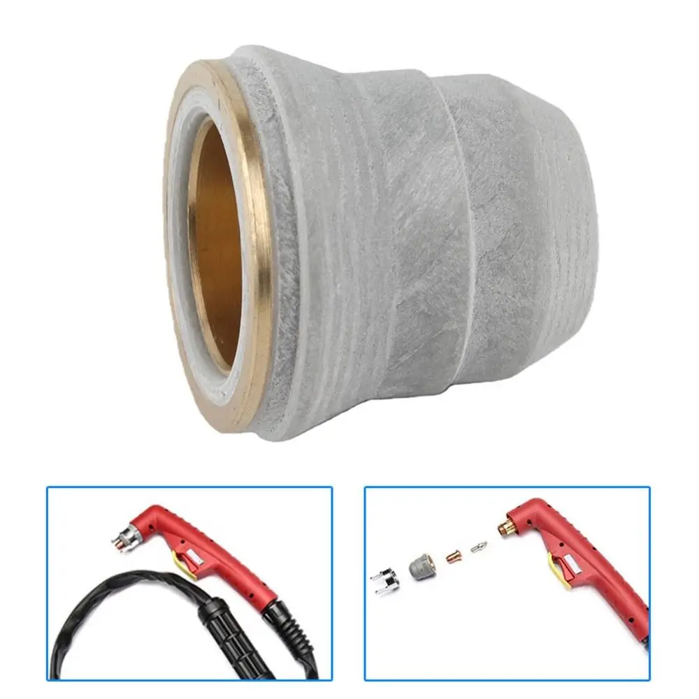 Brass Protective Shield Cap Universal Fit Better Quality Inner Material Plasma Cutting Torch Cap Compact Design