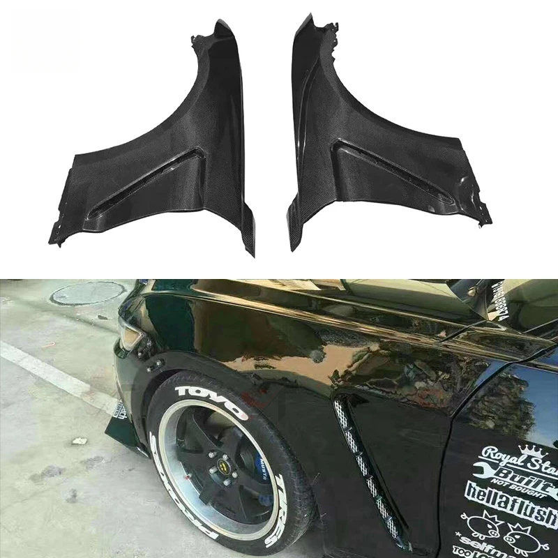 

Suitable for 15-17 Ford Mustang Carbon Fiber Fender GT350 Mudguard Wing Surround