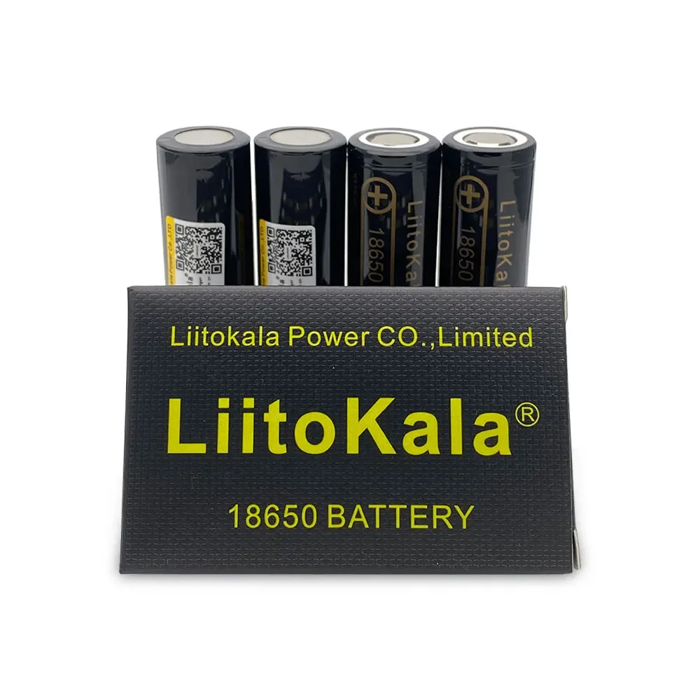 4PCS 100% Original  LiitoKala Lii-34A Lii-35A 18650 3400mah 3500mAh 3.7v Rechargeable Li-ion Battery