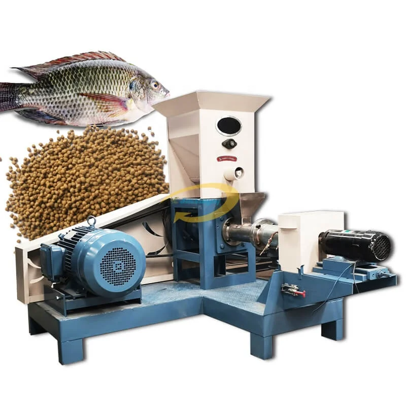 

Full Automatic Floating Fish Feed Pellet Mill Making Extruder Machine Prices cat dog fish pet food processing machines