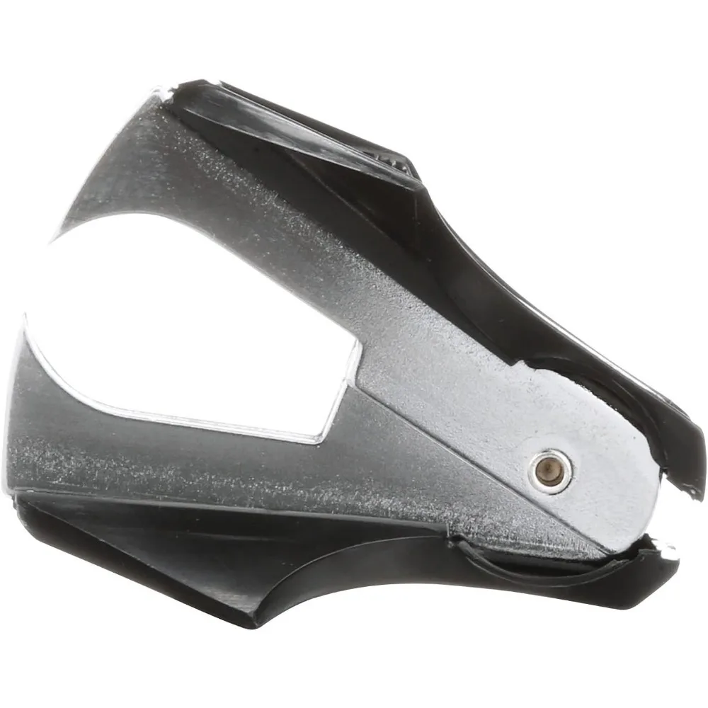 Removedor de grapas, Deluxe, extra ancho, mandíbulas de acero, negro