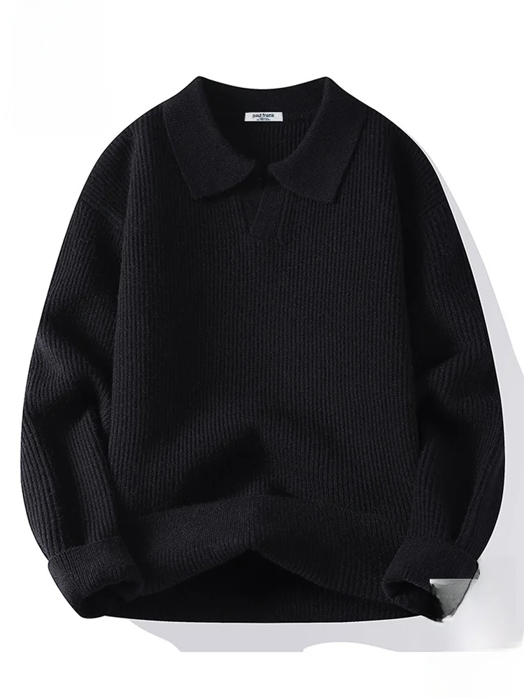 

PaulFrank American Sle Ne Knitwear Men's Warm Casual Top Loose Fit Regular Length Long Sve Autumn Wear