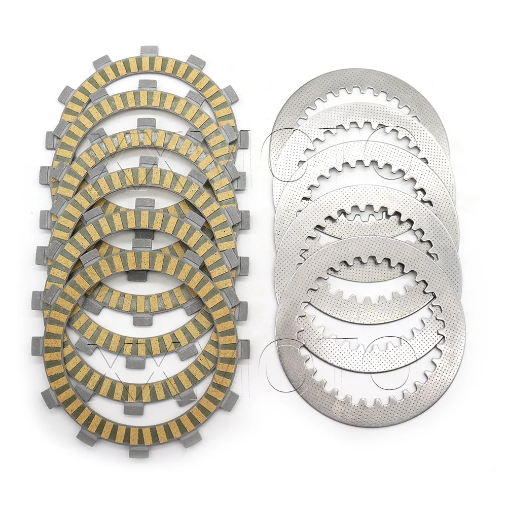 For Hyosung GV300S QM300 GV300 GV 300 S QM 300 Motorcycle Clutch Plates Friction Steel Disc Kits GV 300S Accessories