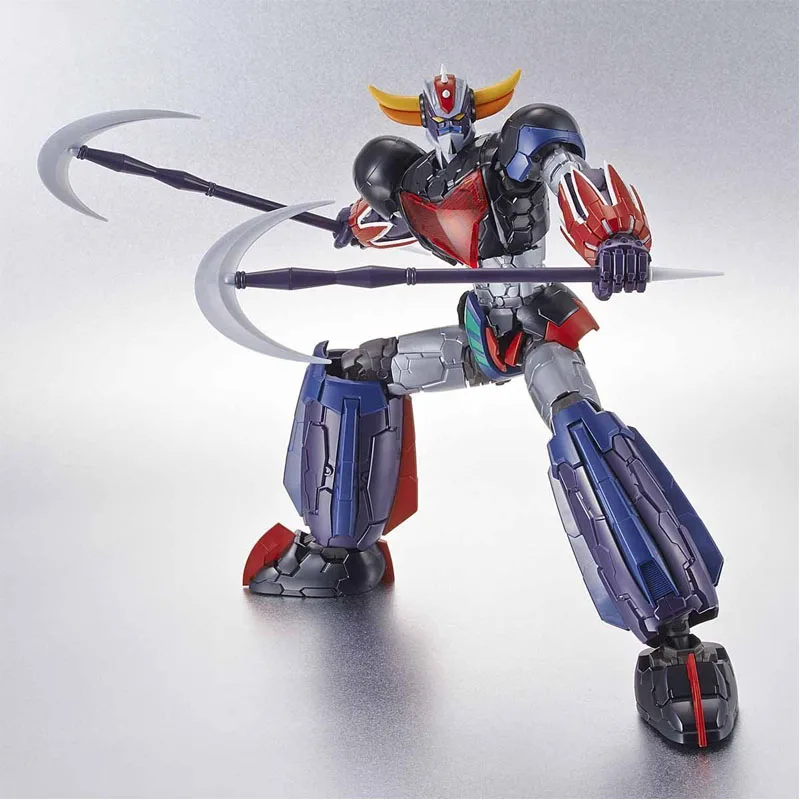 Bandai Original HG 1/144 Grendizer Infinitism UFO Robot Grendizer Anime Mecha Plastic Model Kit Joints Movable Action Figure Toy view 5