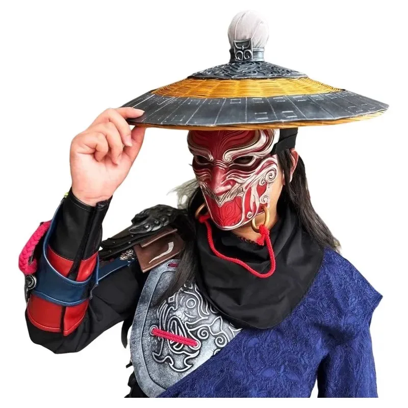 masque-de-maquillage-en-resine-pour-fete-d'halloween-masque-de-personnage-anime-li-xingyun-accessoires-de-performance-sur-scene-fantaisie-d'horreur