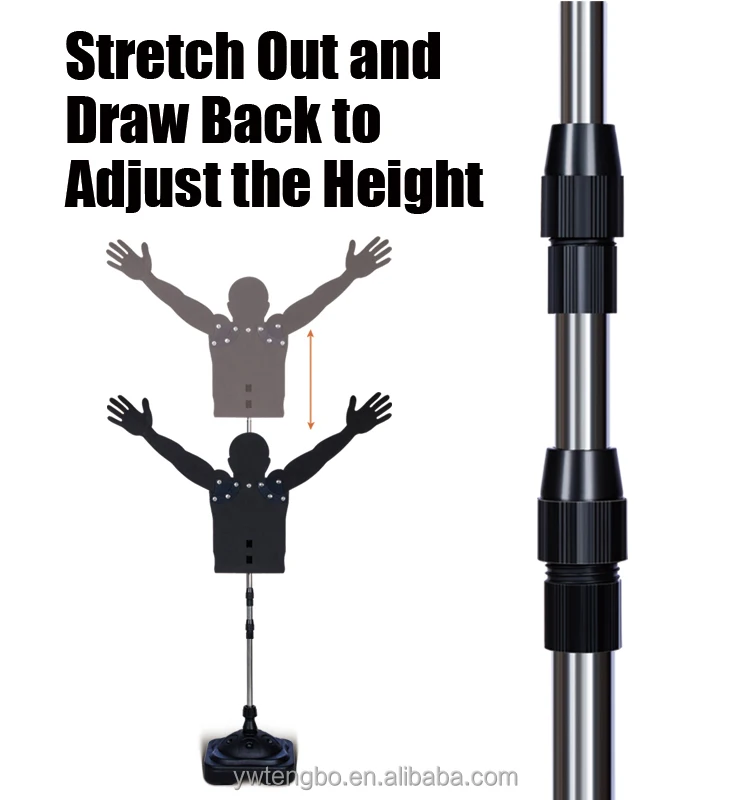 Wholesale Black Basketball Training Equipment Defender Dummy for Court Training