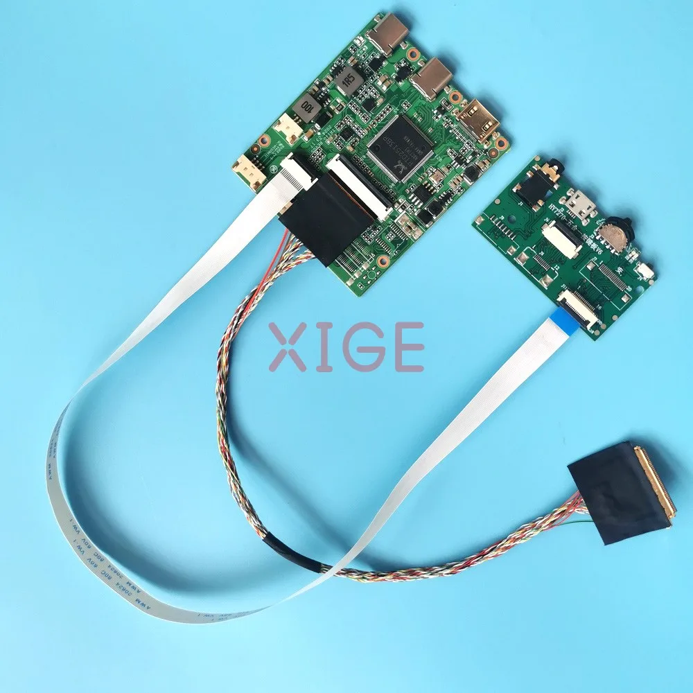 Fit LTN116AT01-201/801/A01/C01/L01 40Pin LVDS Driver Controller Board USB Micro TYPE-C Mini-HDMI Kit DIY 1366*768 Laptop Monitor
