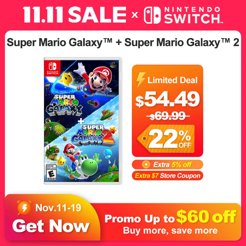 Super Mario Galaxy + Super Mario Galaxy2 nintendo switch ΠΈΠ³ΡΡ ΠΡΠ΅Π΄Π»ΠΎΠΆΠ΅Π½ΠΈΡ ΠΈΠ³Ρ Π΄Π»Ρ Nintendo Switch 100% ΠΎΡΠΈΠ³ΠΈΠ½Π°Π»ΡΠ½Π°Ρ ΡΠΈΠ·ΠΈΡΠ΅ΡΠΊΠ°Ρ ΠΈΠ³ΡΠΎΠ²Π°Ρ ΠΊΠ°ΡΡΠ° Π΄Π»Ρ ΠΊΠΎΠ½ΡΠΎΠ»ΠΈ Nintendo Switch Super Mario Galaxy + Super Mario Galaxy2 nintendo switch ΠΈΠ³ΡΡ ΠΡΠ΅Π΄Π»ΠΎΠΆΠ΅Π½ΠΈΡ ΠΈΠ³Ρ Π΄Π»Ρ Nintendo Switch 100% ΠΎΡΠΈΠ³ΠΈΠ½Π°Π»ΡΠ½Π°Ρ ΡΠΈΠ·ΠΈΡΠ΅ΡΠΊΠ°Ρ ΠΈΠ³ΡΠΎΠ²Π°Ρ ΠΊΠ°ΡΡΠ° Π΄Π»Ρ ΠΊΠΎΠ½ΡΠΎΠ»ΠΈ Nintendo Switch