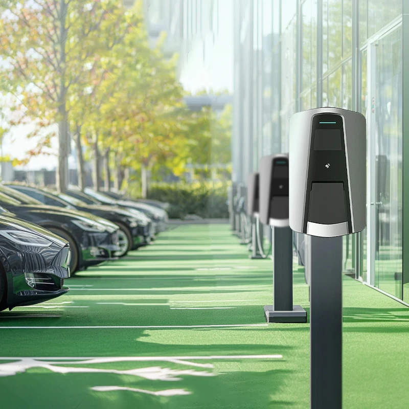 2025 حار بيع المستوى 2 مركبة كهربية الحائط محطة شحن السيارة للسيارات الكهربائية 7kw الصين Evse الوضع 3 #5