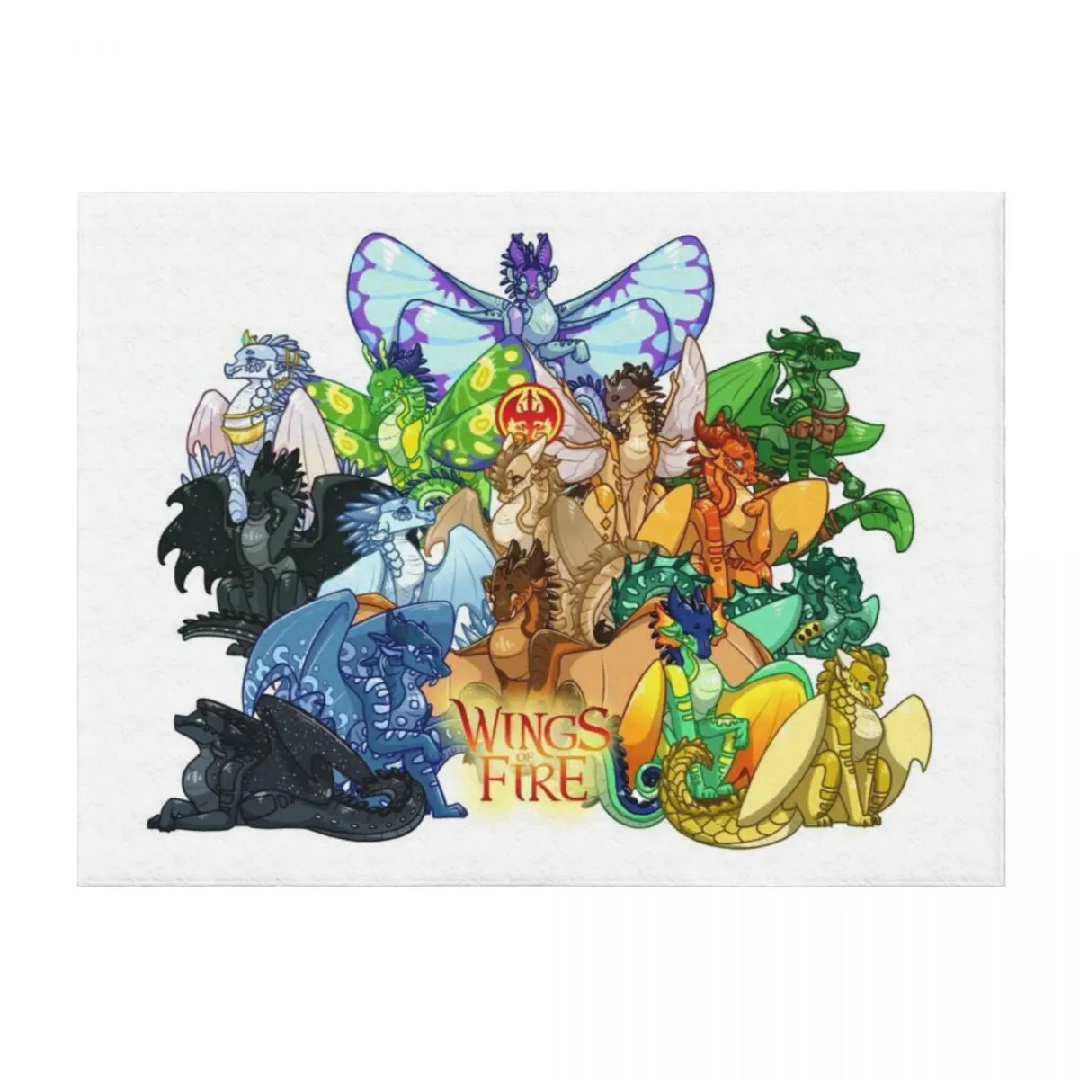 

Wings of Fire Throw Blanket heavy to sleep Decoratives Comforter Blankets