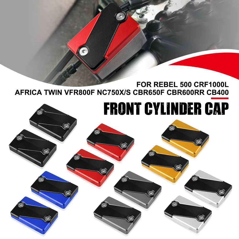 

For HONDA Rebel 500 CRF1000L Africa Twin VFR800F NC750X/S CBR650F CBR600RR CB400 Brake Clutch Cylinder Fluid Reservoir Cover Cap