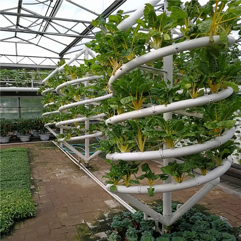 Soilless cultivation vegetable equipment Indoor and outdoor hydroponic planting rack Automatic greenhouse seedling room