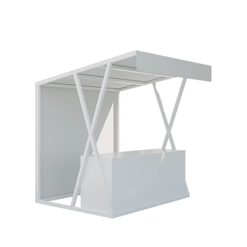 

Market tent display rack Movable market goods Internet celebrity stall shelves