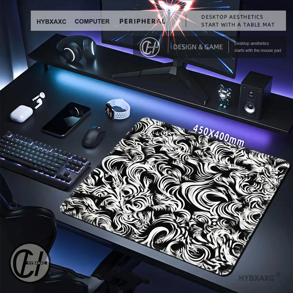 Cool Esports Game HYBXAXC Mouse Pads  Desk Mat for Office or Home, Modern Mousepad for Work Setup, Computer Accessories