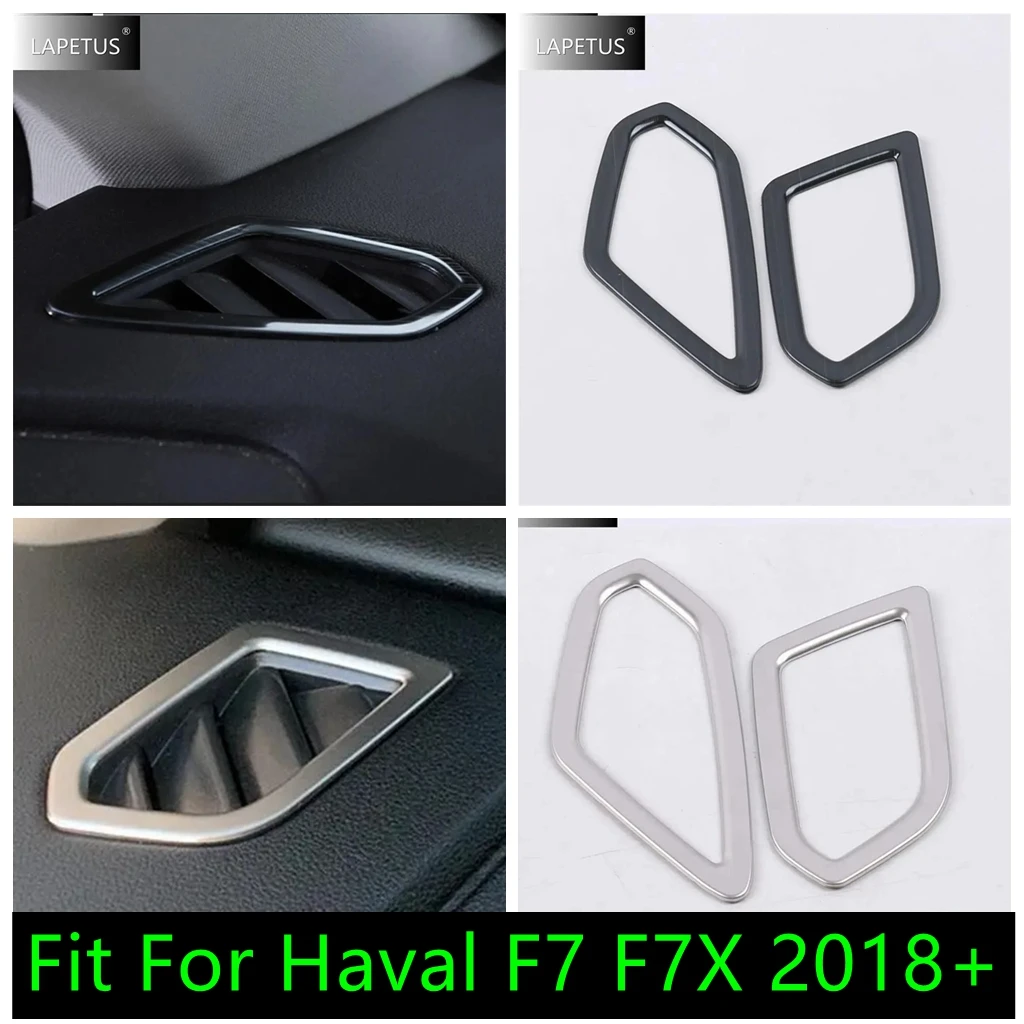 

Fit For Haval F7 F7X 2018 - 2022 Car Accessories Front Air AC Conditioning Outlet Vents Decor Frame Cover Trim Interior Modified