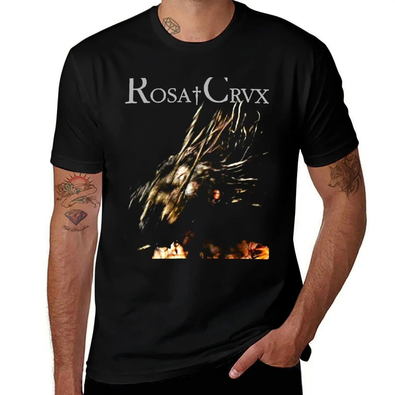 Rosa Darkwave T-Shirt Quick Dry Training Short Sleeve Tee T-Shirt