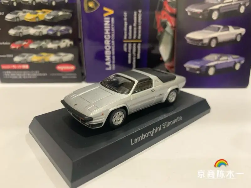 

1/64 KYOSHO Lamborghini Silhouette Collection литая под давлением модель тележки из сплава, украшения, подарок