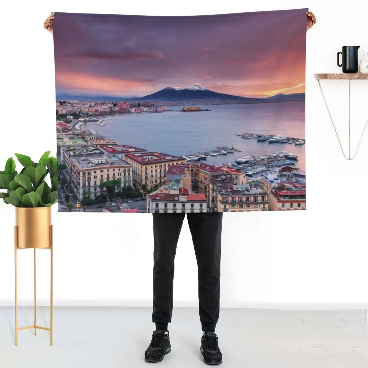 Naples, Italy Throw Blanket Soft Beds wednesday Nap Blankets Sofas Of Decoration valentine gift ideas For Baby Blankets