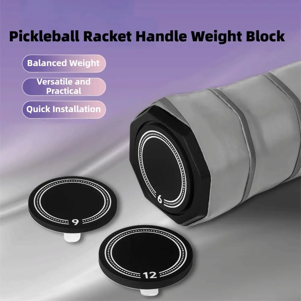 Adjustable Pickleball Paddle Handle Weight Increase Strength Swing Stability 28 mm Balance Weight Kit Control Improvement