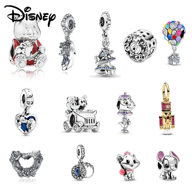 

Оригинальный браслет Disney из серебра 925 пробы с Миними и Золушкой, подарок на вечеринку