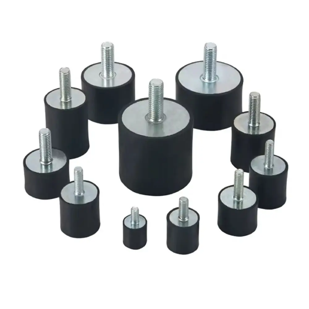 1Pcs New M4 M5 M6 M8 Rubber Shock Absorber Anti-vibration VD Type Damper Mount Male Thread Bobbin Mount Isolator For Boat Car