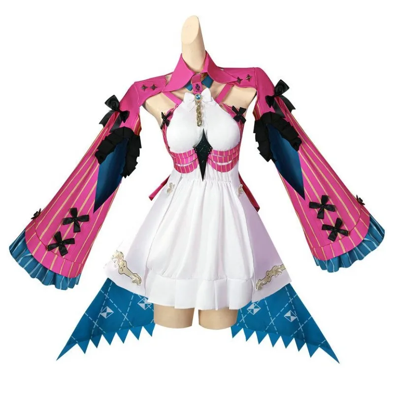 Игра Wuthering Waves Карлатта Монтелли Косплей Костюм Аниме Одежда для Женщин Девочек Карнавальный Наряд Для Хэллоуина