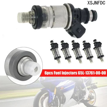 1/6pcs Fuel Injector 65L-13761-00-00 for Yamaha 150/200/225 HP 2 Stroke Cleaned Flow Outboard Engine