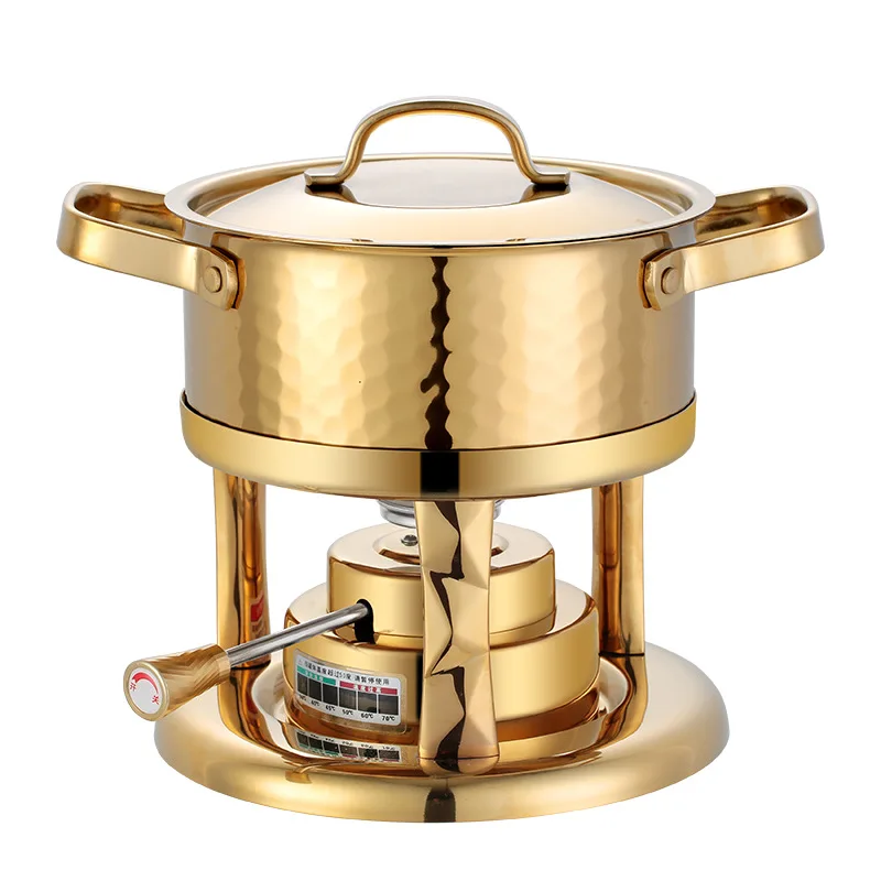 

Commercial stainless steel single small hot pot high