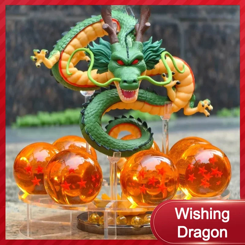 

Summoning Divine Dragon Scene Crystal Balls Rockery Base Tray Model Handmade Collection Model Toy Birthday Gifts Holiday Gifts