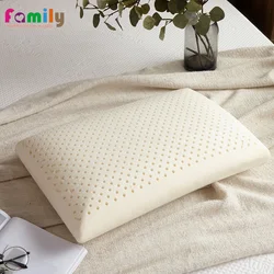 Natural Thailand Latex Pillow for Kids, Massage Sleep Cushion, Cervical Car, Orthopedic Pillows Sizes, 1Pc