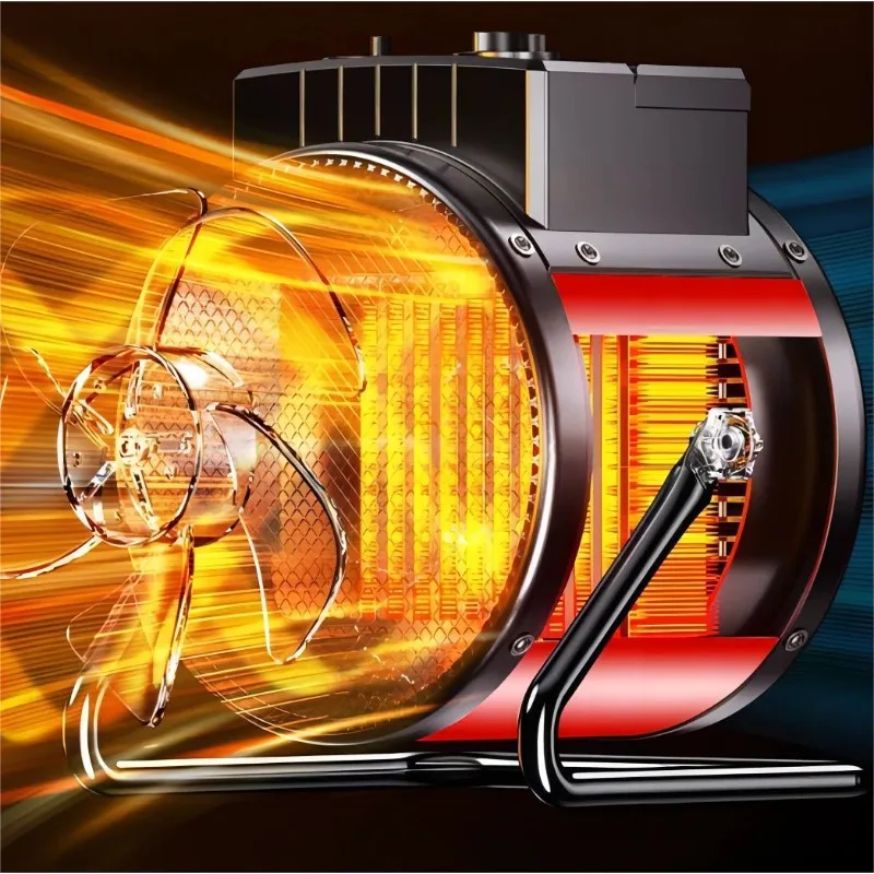 Electric Heater 220V 2000W/3000W European Plug Adjustable Automatic Constant Temperature Household Thermostat Air Cooling Heater