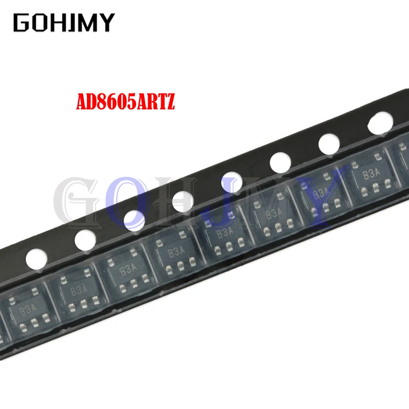 10PCS AD8605ARTZ B3A SOT-23-5 AD8605 SOT AD8605ART SOT-23 SMD AD8605AR SOT23 new