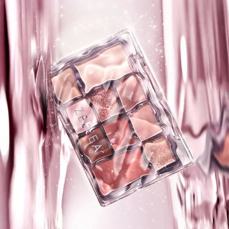 ZEESEA Colorful Radiant Ten-Color Eyeshadow Palette Affordable Student Earth Matte Pearlescent Beginner