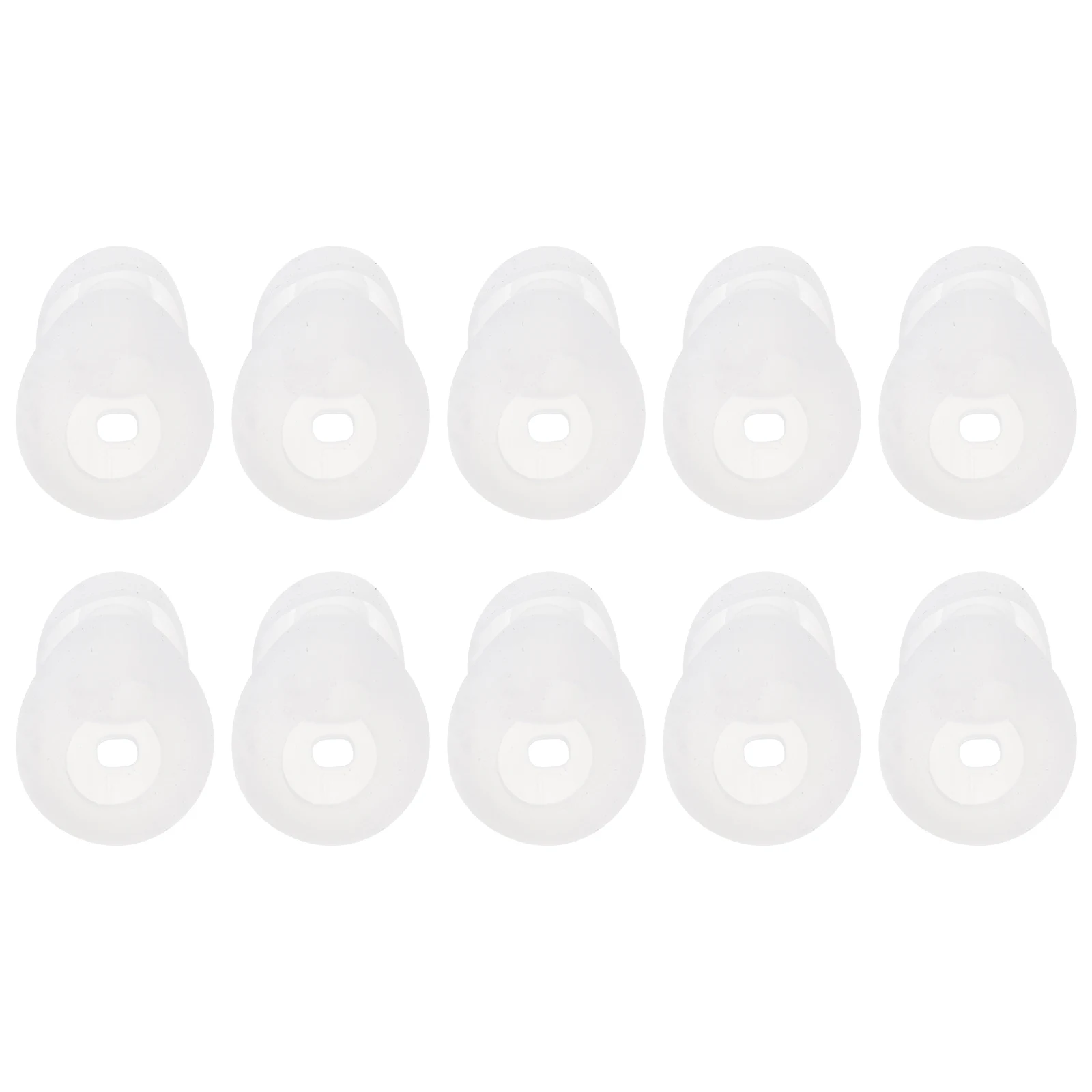 

5 Pairs Ear Buds Silicone Gel Headset Cover Replacement Earpads Non-slip Eartips Anti-slip