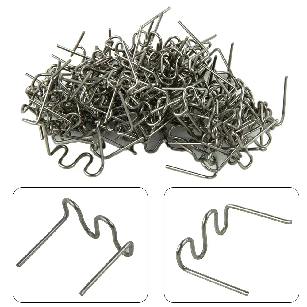 

100pcs Staples Pre-cut 0.8mm Plastic Stapler Repair for Welder Tool Wave Hot Staples Useful Portable Practical