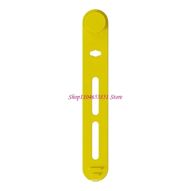 Silicone Cable Tie Organizers Strap with Slotted Fastening and Button Closures for Charging and Data Cords 