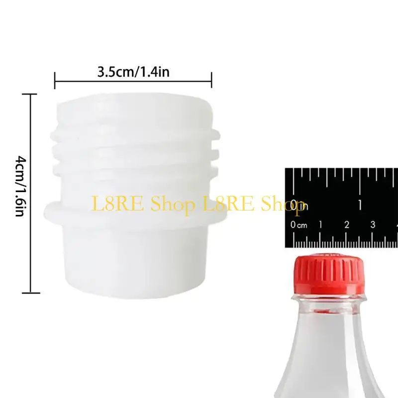 L8RE Bubble Botble Adapter Adapter Adapter Stet Plastic Bottle Bottle Attachment