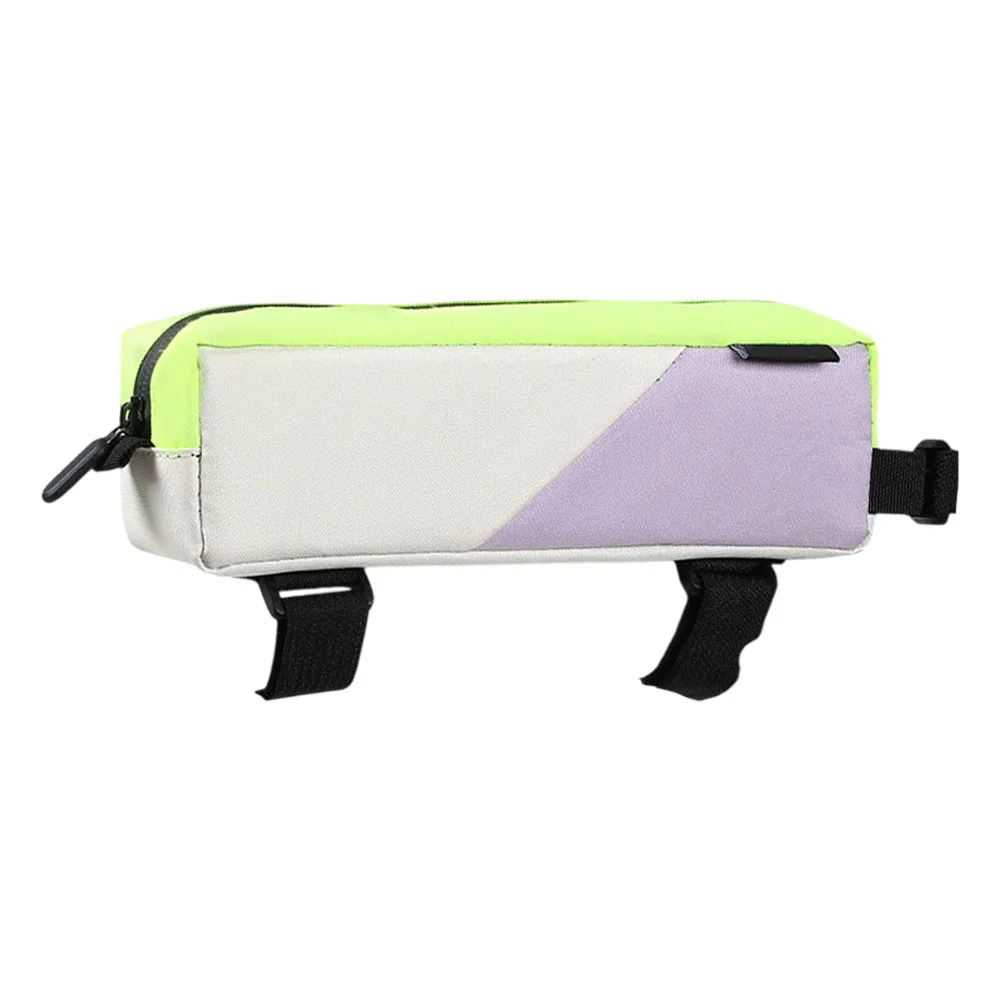 Bike Frame Bag For Cycling Secure Attachment Cycling Accessories Sleek Design Three-point Fixation Aerodynamic Shape