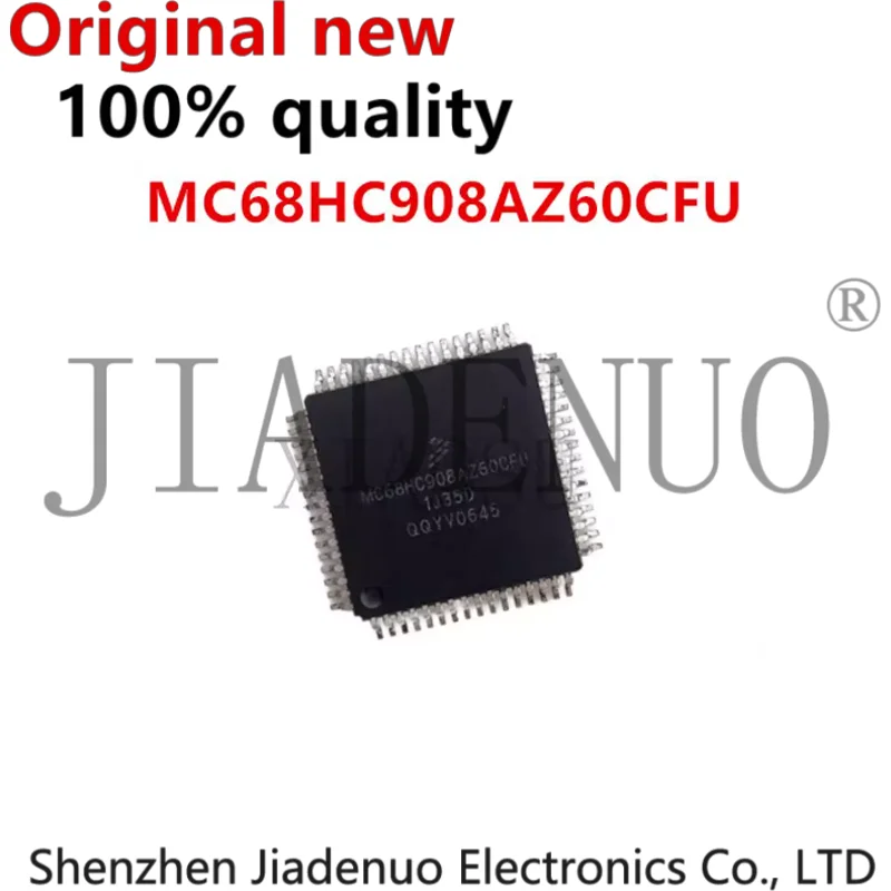 (1-2pcs)100% original New MC68HC908AZ60CFU  QFP64 Chipset