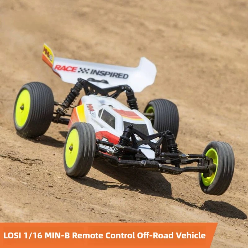 

LOSI Mini-B Mini RC Car 1/16 2S Brushless Rear Drive RC Racing Off-Road Vehicle Electric Remote Control Model RTR Toy Gift