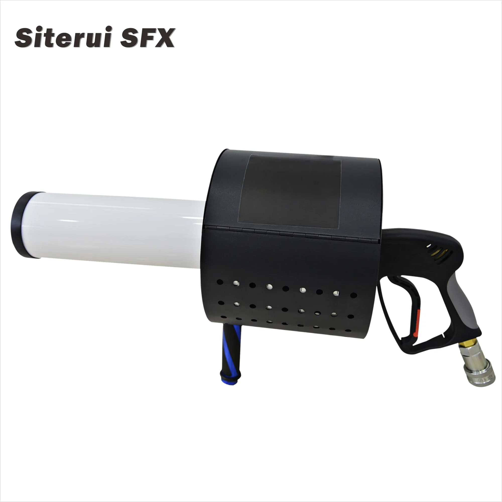 SITERUI SFX Hand-held CO2 colorful confetti Bar LED dry ice gas column paper jet LED Multi-light belt confetti