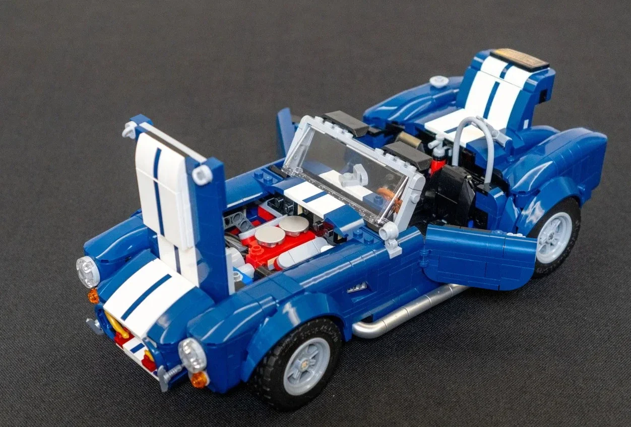 الإبداعية شيلبي كوبرا سيارة رياضية نموذج بنة مجموعات مكتب زينة عيد الميلاد عيد ميلاد لعبة هدايا للبنين البالغين