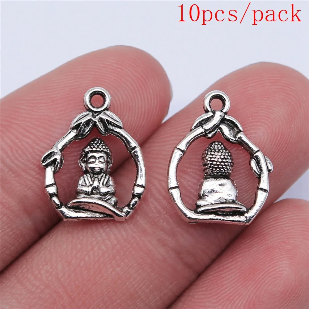 Bulk Charms For Jewelry Making Kit Pendant Diy Jewelry Accessories Buddha Charms Necklace accessories