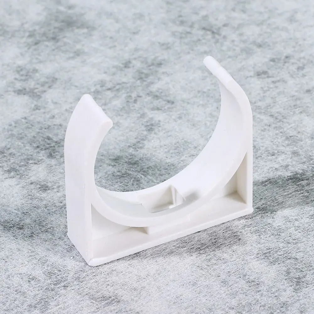 10Pcs 16/20/25/32/40/50mm PVC Pipe Clamp Connector Garden Irrigation Aquarium Fish Tank Watering Adapter Fixed Fittings