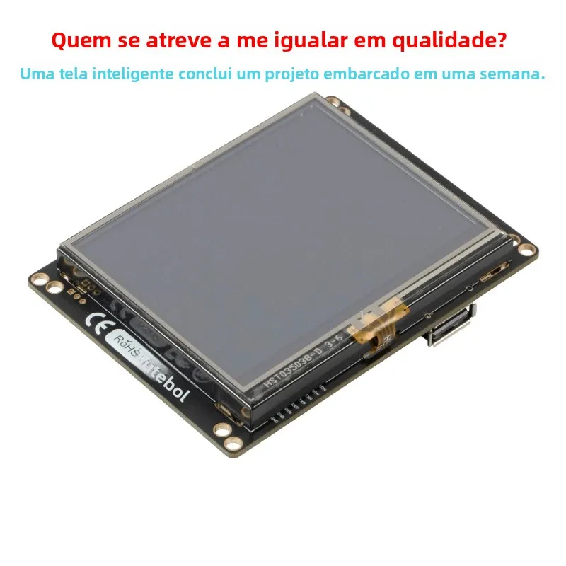 Módulo de Display Touch Screen HMI TFT LCD de 3.5 Polegadas para Controle Industrial, Compatível com Arduino ESP32 s3 8266 Uno q r3 Mega 2560 nano v3