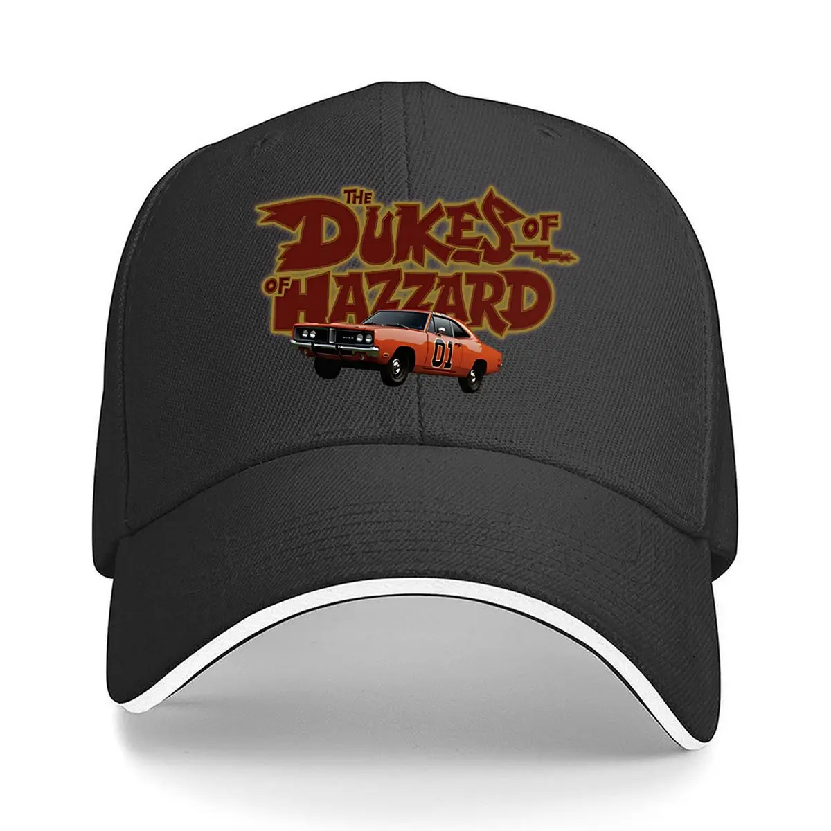 

Dukes of HazzardRetro TV Art Print Sandwich Baseball Cap