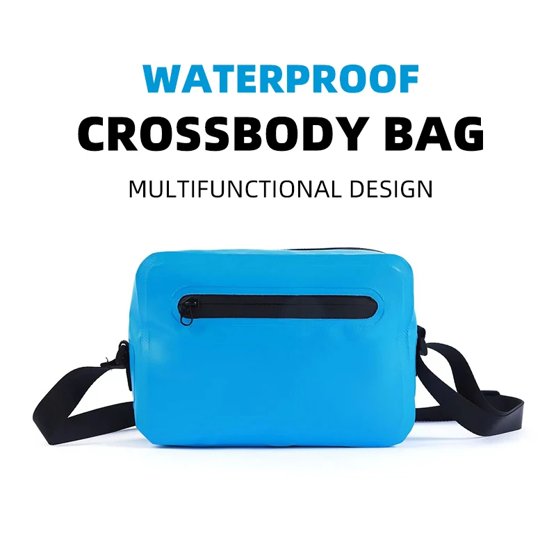 Bolsa seca táctica impermeable PVC para natación, playa y senderismo - imagen 5