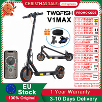 TWOFISH V1 MAX Electric Scooter 400W 36V10.4Ah 20km Range Electric Kick Scooter Support APP 28 KM/H 9\